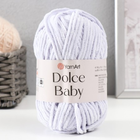 Yarn "Dolce Baby" 100% microopoliester 85m/50 g (776 nonsense)-4