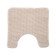 Bathroom mat, Shenill, 45x45 cm, microfiber, beige