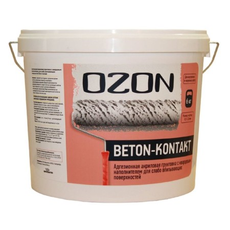 Primer concrete contact Ozon Beton-Kontakt VD-AK 040M acrylic 13 kg