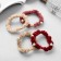 Hair gum "Magali" beads, 5.5 cm, mix