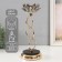 Climber Metal "Black Lotus" d = 4cm 12x12x30.5 cm