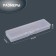 Organizer for storage, with a lid, 16.5 × 4.5 × 2.2 cm, the color is transparent