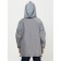 Windbreaker for boys, height 128 cm, gray color