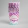 A one -time paper glass "Happy Birthday", 250 ml