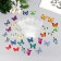 Stickers for creativity "Butterfly in the bank" set of 35 pcs 13.3x9.2 cm