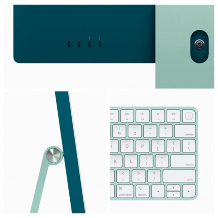 Monoblock Apple 24 "Imac with Retina 4.5k Display Green (MQRN3ZP/A)-3