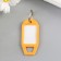 IDDENIFICTOR for keys on the ring plastic mix 5x2.3x0.3 cm