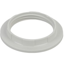 Ring for the cartridge E27, plastic, white (50/1000/9000)