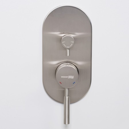 Shower mixer Wasserkraft Wern 4241, single -leaf, without watering can, without spout, chrome-2