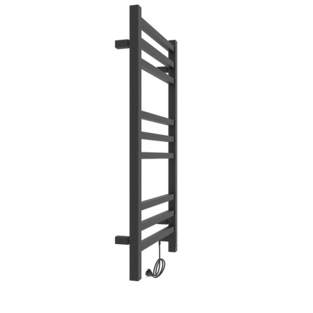 Two -towel electric Laris Astor ChKCh9, 350x700 mm, 9 crossbars, right, black-2