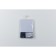 Verga bathroom curtains, 180 x 200 cm, white color