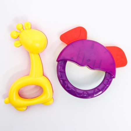 A set of rattles "Little Joy", 4 pcs, color mix, crush me-1