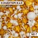 New Year. Confectionery sprinkling "Frost and Sun", 50 g