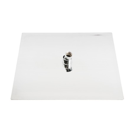 Stationary watering can Zein Z32, square, 30 x 30 cm, 1 mode, polished stainless steel-1