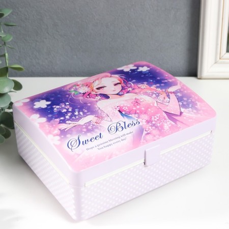 Musical mechanical musical "Anime" 15x12x7 cm casket