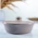 Saladnik with a Vyatka lid 0.5 l (baking container), gray