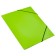 A4, 500 μm elastic band, calligrata "neon", spine 30 mm, neon, salad