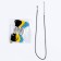 Set for creativity. Embroidery pendant "Brave cormorant"
