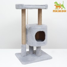 House for cats with a claw 