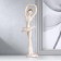 Polystone souvenir "Ballerinka in the pearl-pink pack" 13x4.5x4.5 cm