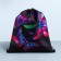 Shoe bag "Bright butterflies" Bologna material, 30 x 40 cm
