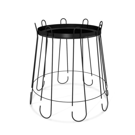 SHEFFILTON coffee table, 440x440x480, black Muars