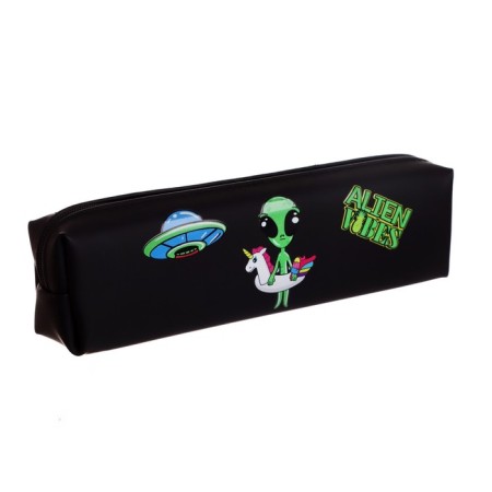 School Penal on the zipper "Alien", mix-7