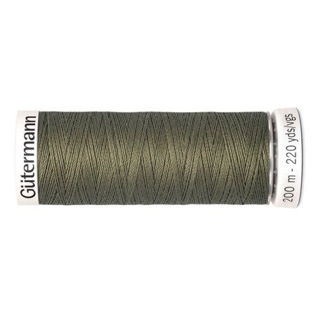 SEW-HALL thread for all materials, 200 m, 748277 (825 golden olive)