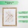 Photo frame Plastic "Mira" 30x40 cm, 642633-15 (plastic screen)