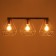 Lamp 2403156/3 E27 40W Black-Med 75x19x22 cm Bayerlux
