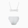 Female set (top/panties), white color, size 80V