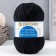 Yarn "promising" 50% merino wool, 50% acrylic volume 270m/100g (02-black)