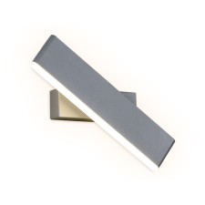 The lamp lamp is a swing LED with a switch Ambrella Light, Wall, FW428, LED, 5 W, 375LUM, 4200K, Color gray Sand