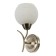 Bra "Iva" 1x40W E27 bronze 23x23x17cm