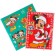 Chancellery set "Happy New Year", A6 notebook, pen, stickers, Mickey Mouse and his friends