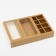 Box for 8 sweets + chocolate, with a window, craft, 17 x 5 x 17.5 x 3.7 cm