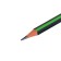 Chernographic pencil with the eraser "strips" hardness of HB, triangular, sharpened, in a tube, mix