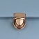 Bag -3 × 2 cm fastener, golden color