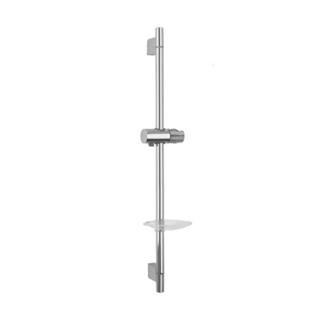Shower stand zipponi eco-chic, with a soap dish, color chrome