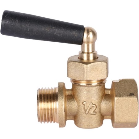 Crane for the manometer Stout SMN-0010-000215, 1/2 ", internal/external thread-1