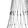 Garland "Network" d = 1.5 m with a ring onto the Christmas tree, IP20, dark thread, 204 LED, glow of multi, 8 modes, 220 V