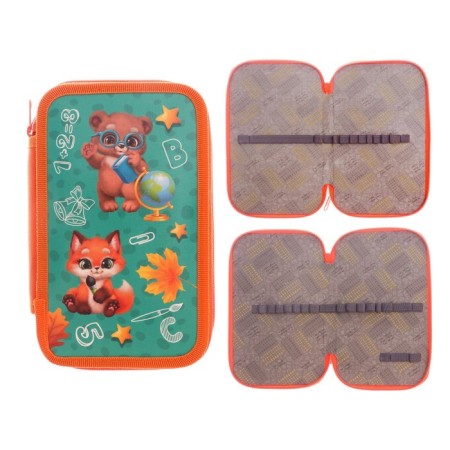 Penal 2 sections, 125 x 205 x 40 mm, calligrata 30p26/2 "animals", laminated cardboard-1