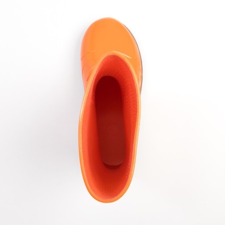 Rubber boots baby, orange color+black, size 32-3