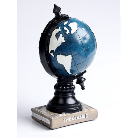Table interior clock, “Globe”, on batteries, 11 × 7.8 × 13 cm, D-8 cm-2