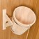 Dousy of alder, 15 liters, with a plastic insert, with an overflow