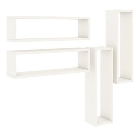 Set of hinged shelves, 4 pcs, color twist