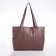 Female bag, on a zipper, pink color