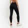Female leggings, black color, size 48