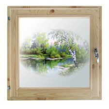 Window, 60 × 60cm, 