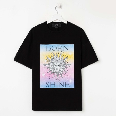 Women's T-shirt MIST "Born Shine", rr 48-50-6